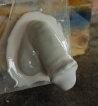 Packer model in first layer of silicone rubber